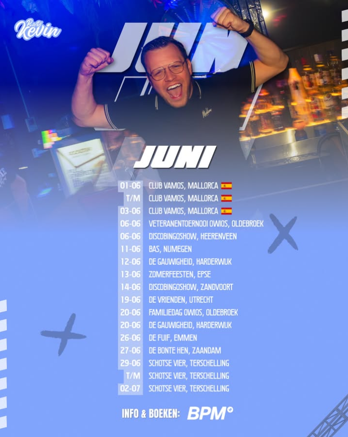 Zoooooo en toen was ineens de planning van juni alweer daar!